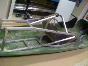 Le chassis et la carrosserie au départ