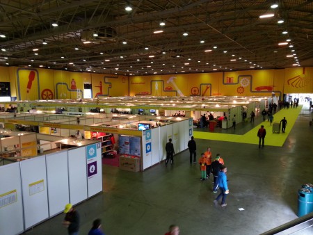 l'ensemble des 220 box pour les équipes en course