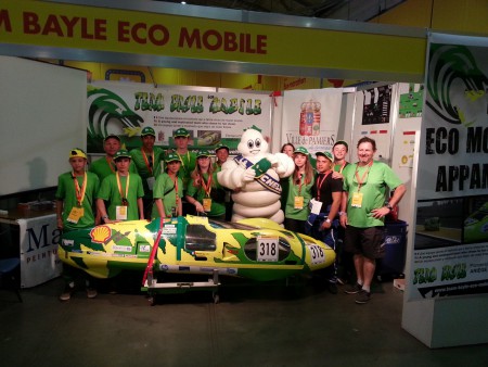 la visite du "bibendom" sur notre stand