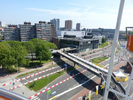 la ville vue du haut de la grande roue